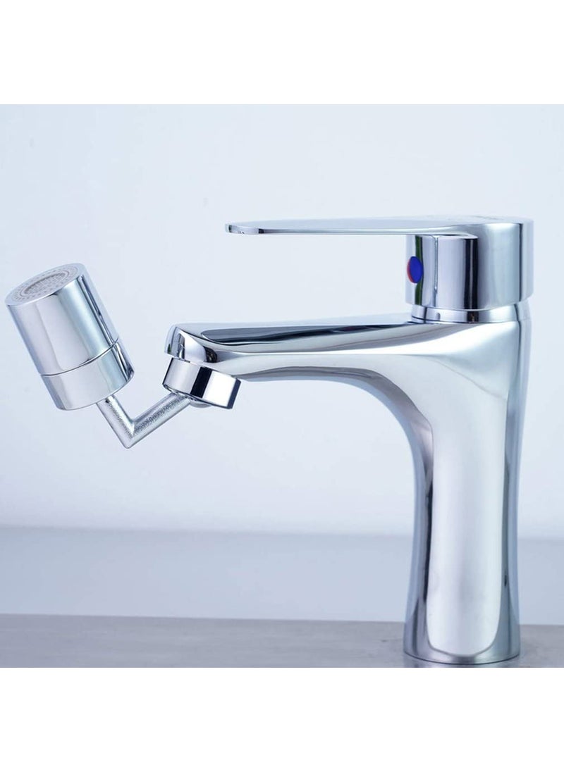 ZURU BUNCH - ZURU BUNCH® Splash Filter Faucet Rotating Universal 720° Rotating Upgraded Extender Aerator with 2 Water Outlet Modes Multi-Function Sprayer Use for Kitchen/Bathroom/Sink Tabs - Image 1