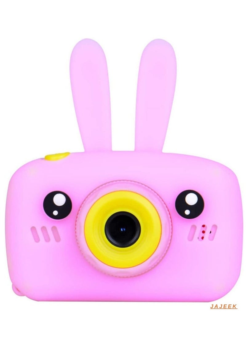 JAJEEK Kids Camera – HD Video Camcorder for Boys & Girls, 2.0 Inch Screen, Rechargeable, Perfect for Children Ages 3-10, Ideal Birthday and Christmas Gift (White 16GB / Pink 8GB)  - Image 1