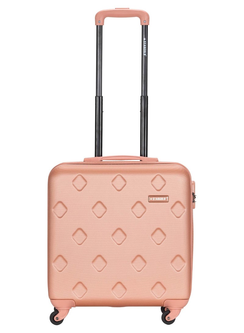 Stargold Single Hardside Spinner 4 Wheels Cabin Trolley Luggage With Number Lock 16 Inches - Image 1