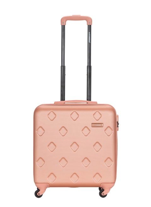 Single Hardside Spinner 4 Wheels Cabin Trolley Luggage With Number Lock 16 Inches