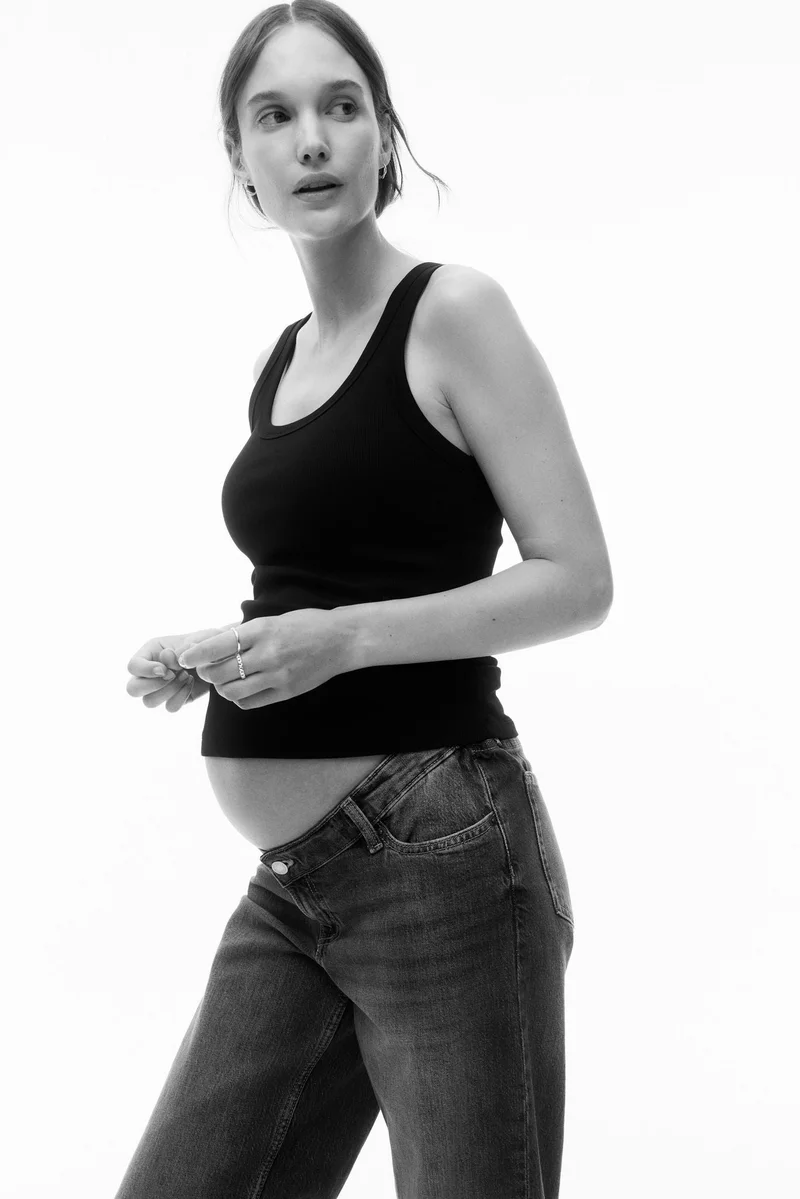 H&M MAMA Ribbed vest top