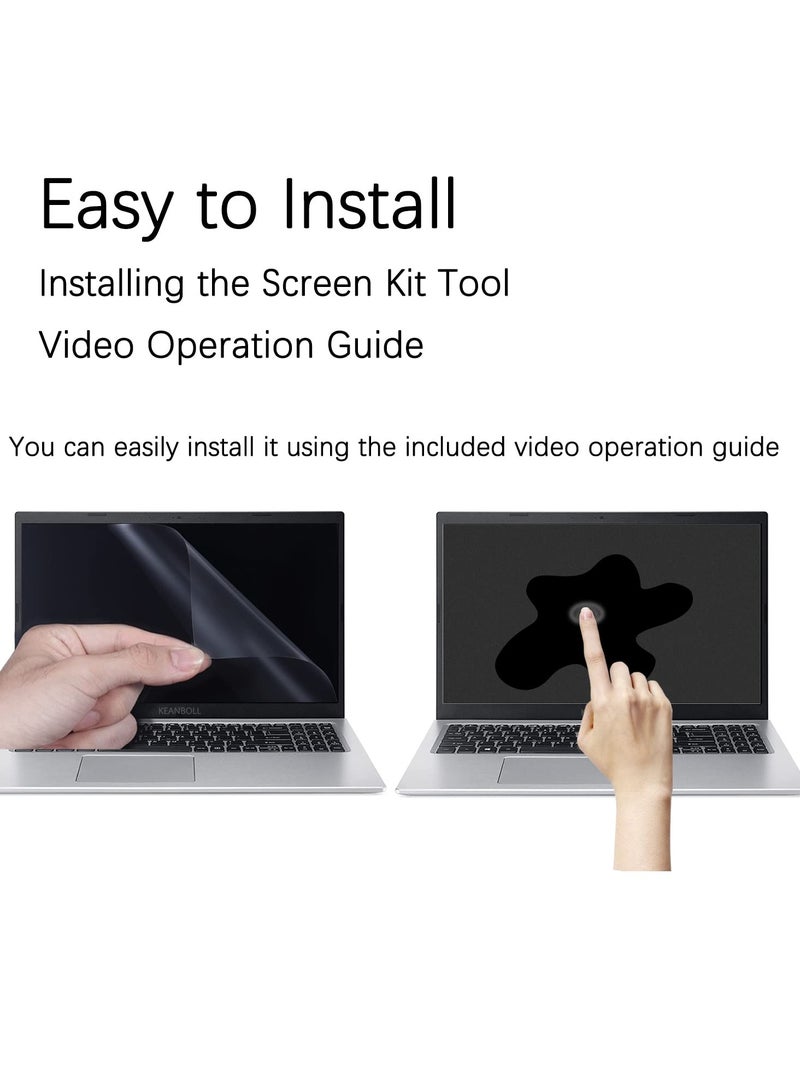 General 2 Pack Matte-Anti Glare Screen Protector for New 2025-2024 ASUS Zenbook Duo 2-in-1 Laptop Dual 14” OLED (UX8406) Touch Display-(1 Sets - Primary and Secondary Screens)  - Image 3