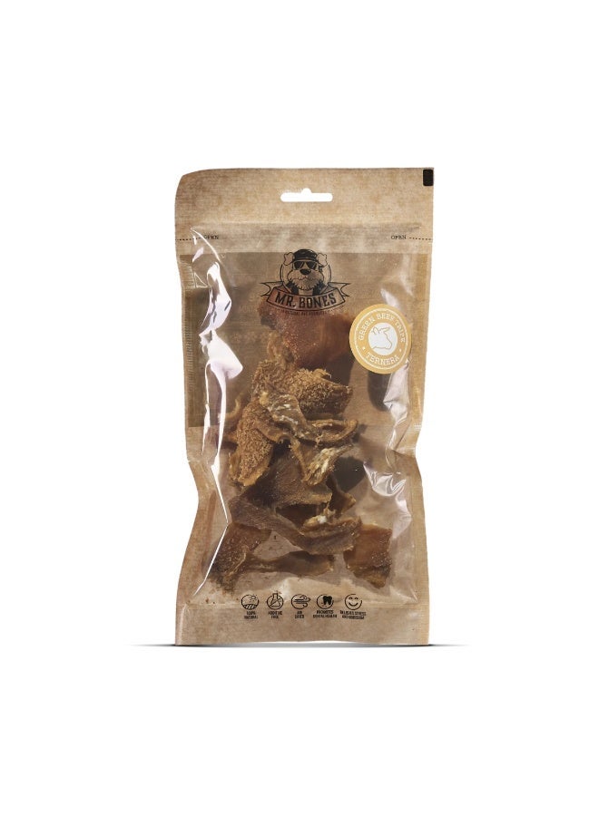 Mr. Bones Green Beef Tripe for Dogs - Natural Dental Snack - Image 1