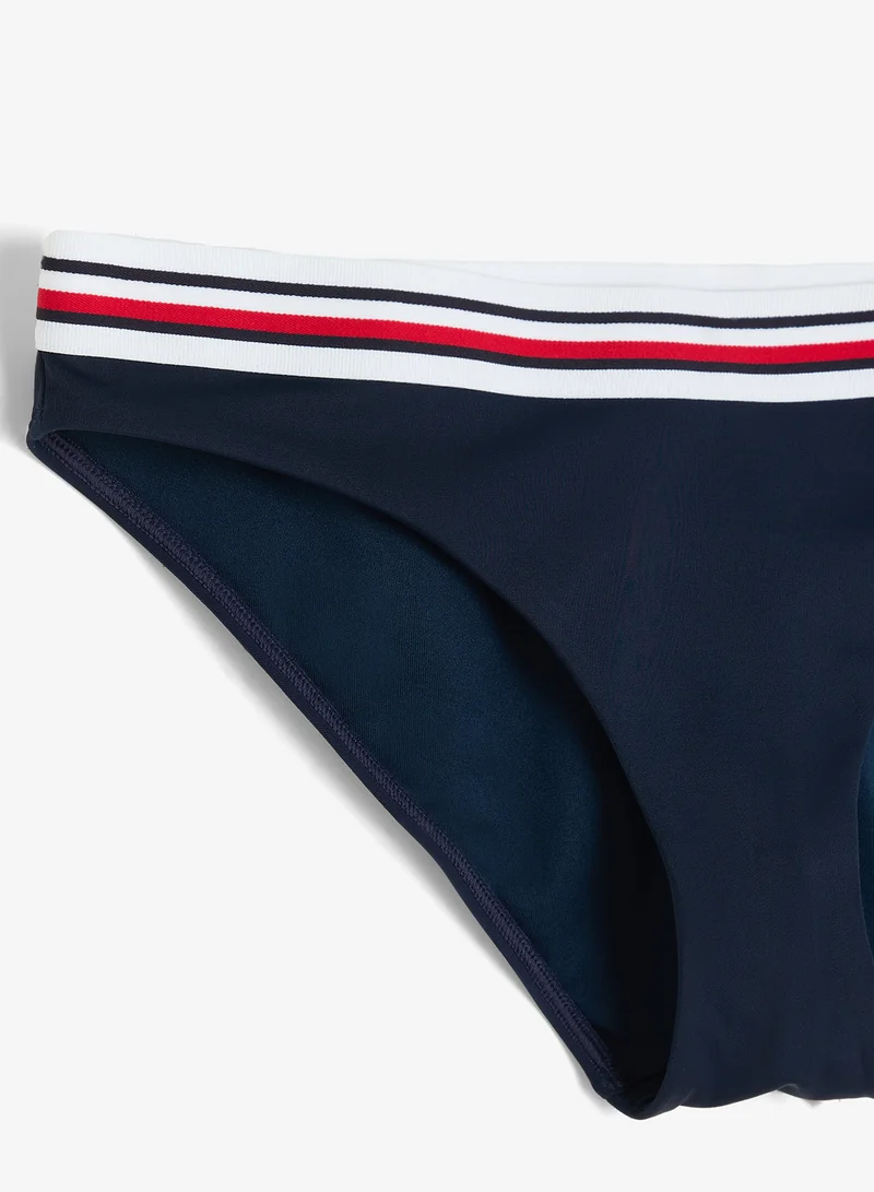Tommy Hilfiger Dark Night Navy Global Stripe Bikini Bottoms for Women | Best Price UAE
