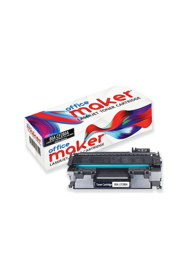 Office Maker Toner Cartridge For HP Laserjet Pro 400 M401N 400 MFP M425 Printer Black - Image 1