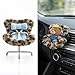 Ezcora Accessories for 1017cm Dolls Doll Car Seat with Clip onto Car Air Vent Includes Seat Leg for Desktop Display Brown Leopard Print - Image 2