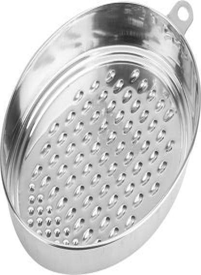 Tilak Venture Stainless Steel Vegetable Grater for Kitchen with Hanging Hook (Standard, 24 cm) - Image 4