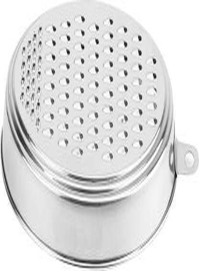 Tilak Venture Stainless Steel Vegetable Grater for Kitchen with Hanging Hook (Standard, 24 cm) - Image 5