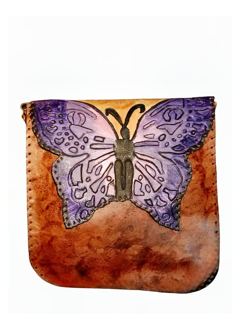 Sheer - Fashionable Leather Crossbody Bag - Image 1