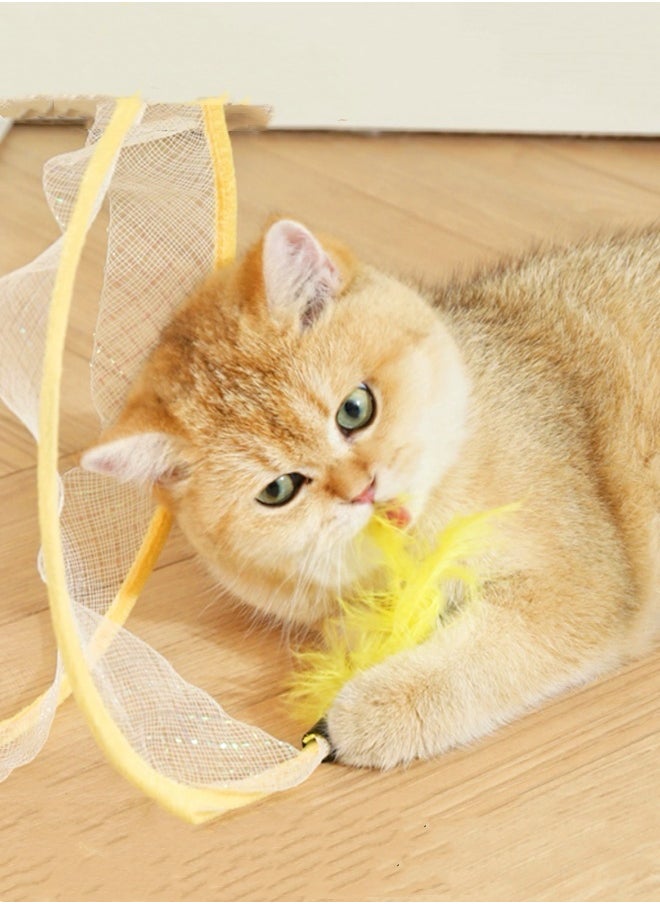 Generic 1 Set Folded Cat Tube Tunnel, Cat Toys for Indoor Cat, S-Type Cat Tunnel Toys Interactive Cat Springs Toys, Whisker Twister for Indoor Cats  - Image 5