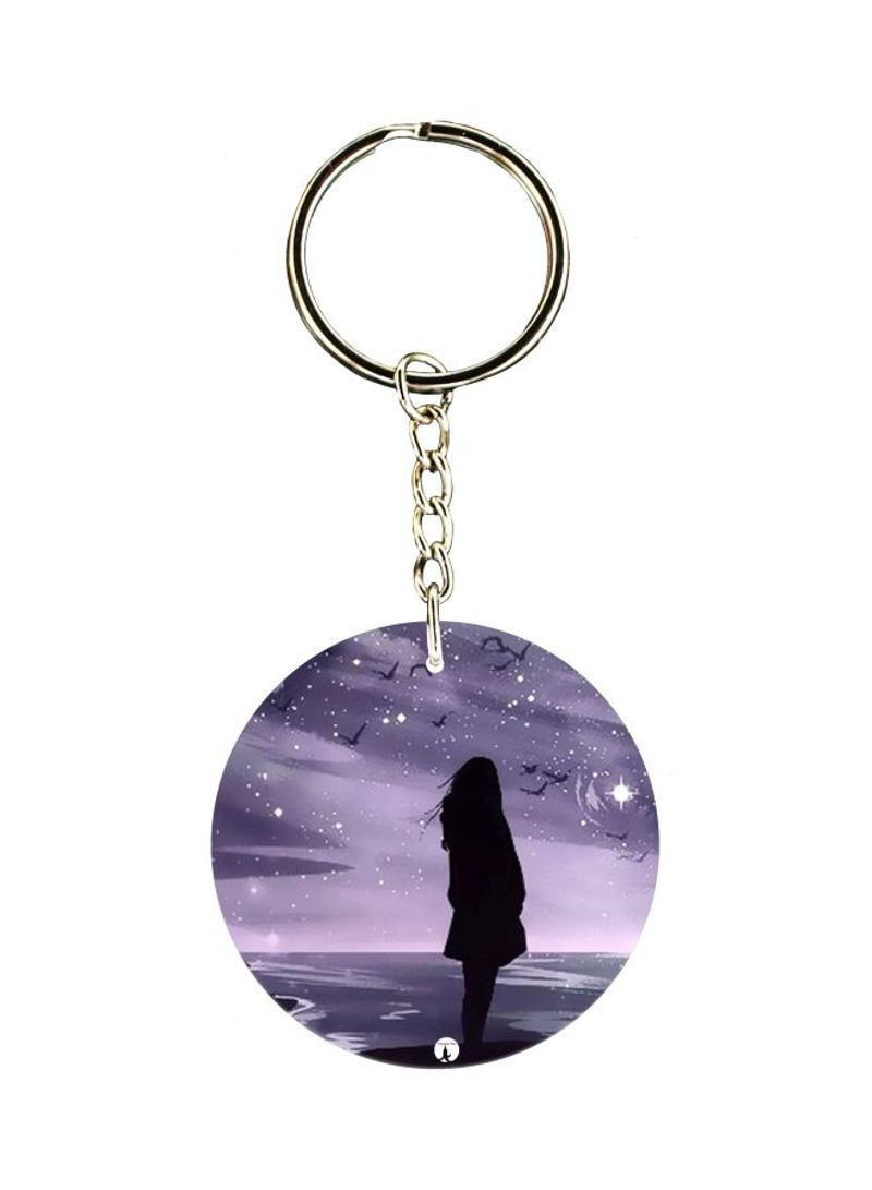 RKN Girl Printed Keychain
