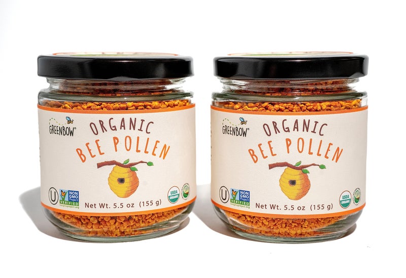 Greenbow Organic Bee Pollen  100 USDA Certified Organic NonGMO Pure  Natural Bee Pollen  Superfood Packed with Proteins Vitamins  Minerals  Kosher Certified Gluten Free 155g x 2 Jars - Image 3