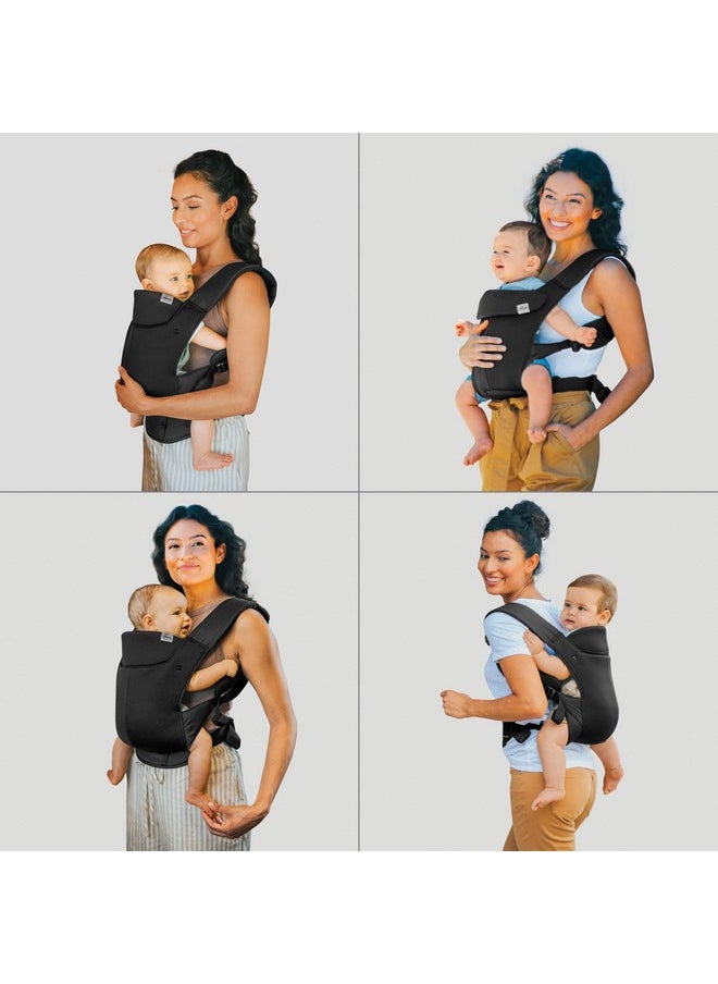 Chicco Snugsupport 4In1 Infant Carrier Front And Back Carry Positions Infant Backpack Baby Carrier Newborn To Toddler For Infants 7.533 Lbs. ; Blackblack  - Image 3