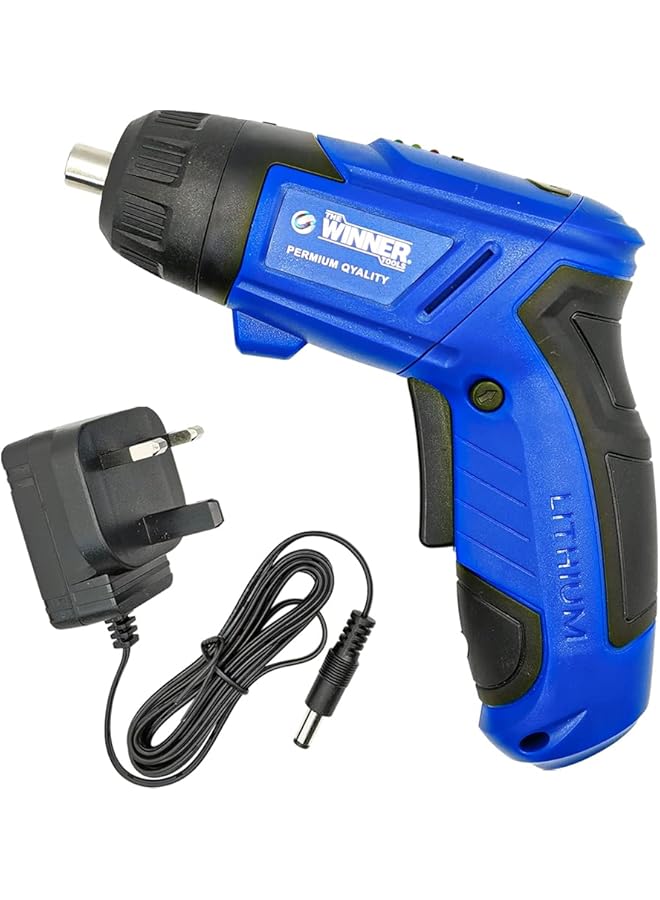 erorex 29 Piece Thecordless Electric Screwdriver Set With Tool Box Blue 3.6V Cordless Screwdriver 1300Mah - Image 2