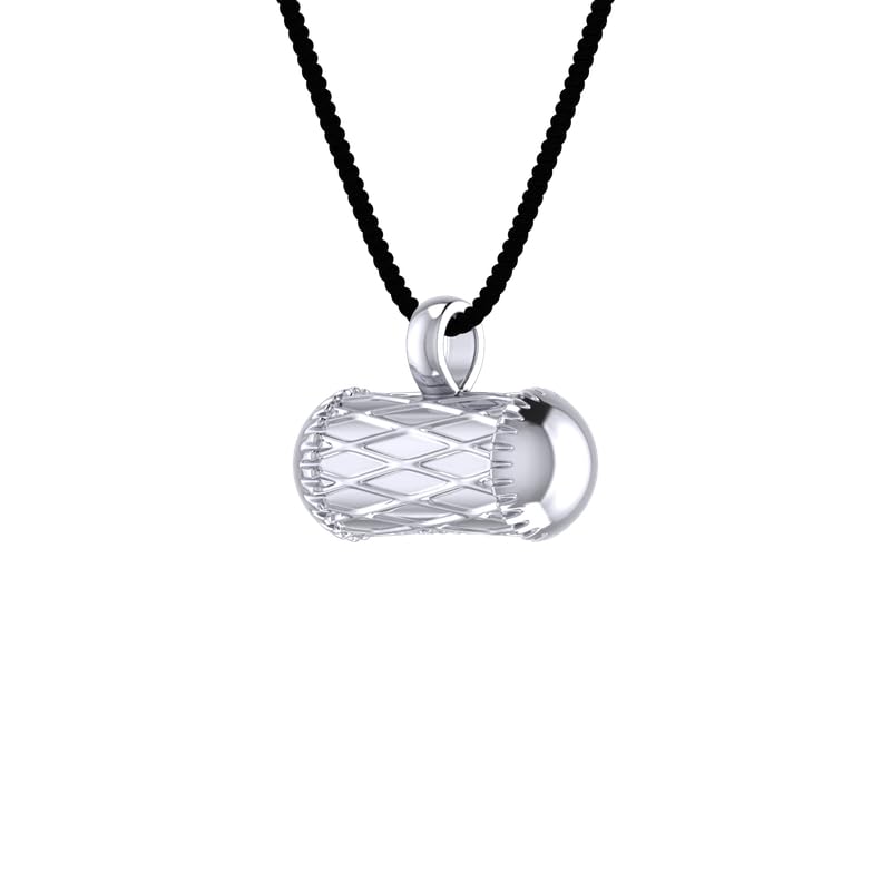 TINY TIARAA Amulet Pure 925 Silver Pendant Capsule Openable Kavach Taweez with Black Threads for Girls Boys Kids Women Men | Prayer Locket | Nazariya Pendant Taviz Cylinder | Evil Protection Tabiz - Image 4