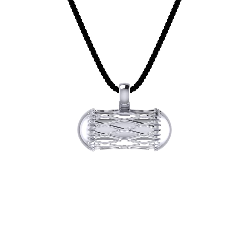 TINY TIARAA Amulet Pure 925 Silver Pendant Capsule Openable Kavach Taweez with Black Threads for Girls Boys Kids Women Men | Prayer Locket | Nazariya Pendant Taviz Cylinder | Evil Protection Tabiz - Image 5