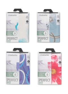 brabantia Brabantia Ironing Board Cover Size A with 2 mm Foam - 110 x 30, Slimline, Bright Assorted Colours  - Image 1