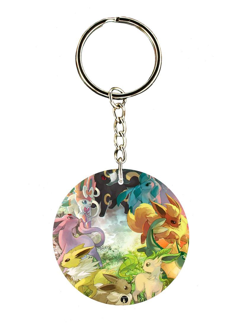 Pokemon Printed Keychain
