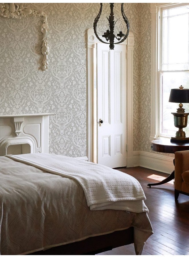 نو وولبيبر ورق حائط رمادي داكن الهروب إلى الغابة، قابل للتقشير واللصق - Image 3