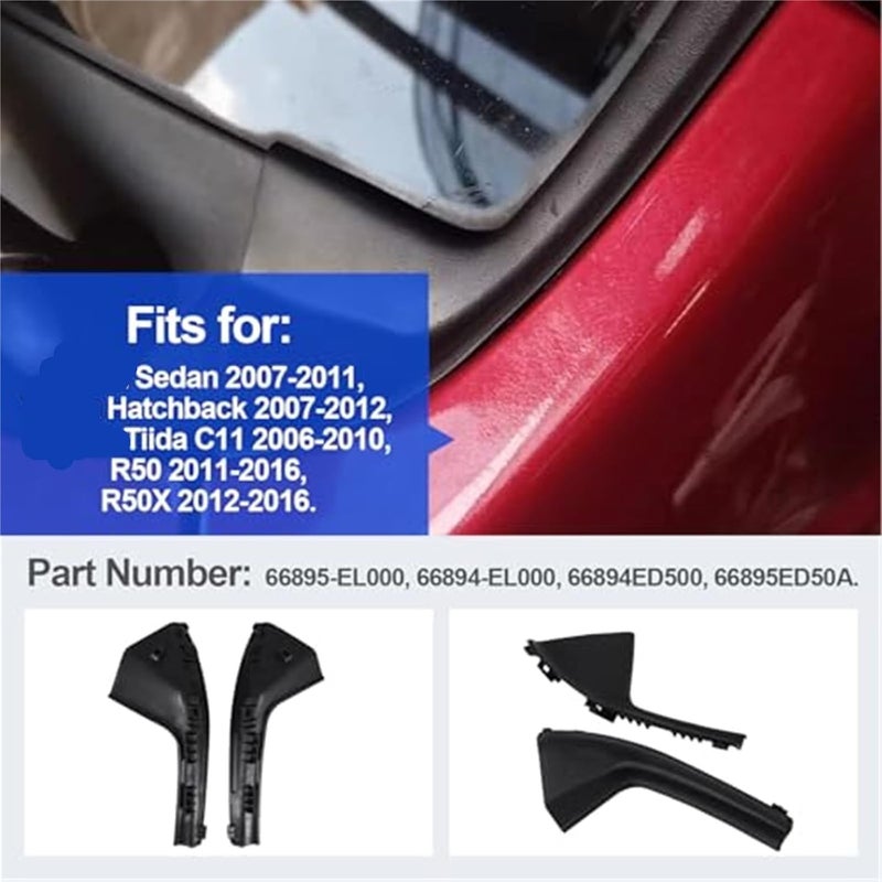 Wivplex Windshield Wiper Cowl Extension Trim - Image 2