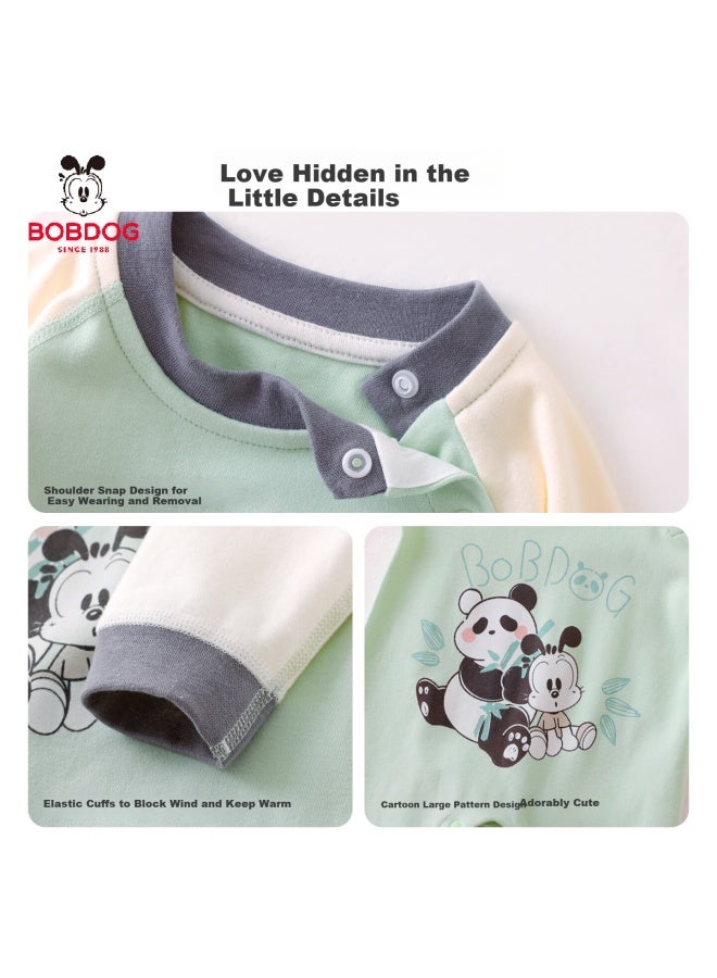 Babu Bean Baby Clothes Spring And Autumn 100% Cotton Infant Romper A-class Cartoon Outfits For Babies And Toddlers Crawling Suit - Image 3