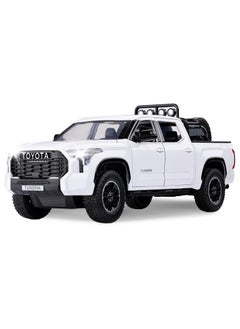 Swift Tundra Truck Toys Off Road Pickup Toy Trucks for Boys, Diecast Metal Big Trucks with Light and Sound Pull Back Model Cars Birthday Gift for Kids  - Image 1