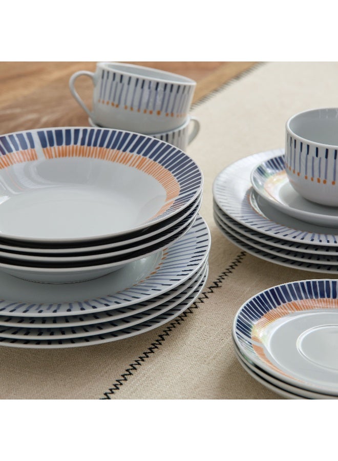 Home Box Atlanta 20 - Pieces Linear Luxe Dinner Set  - Image 4