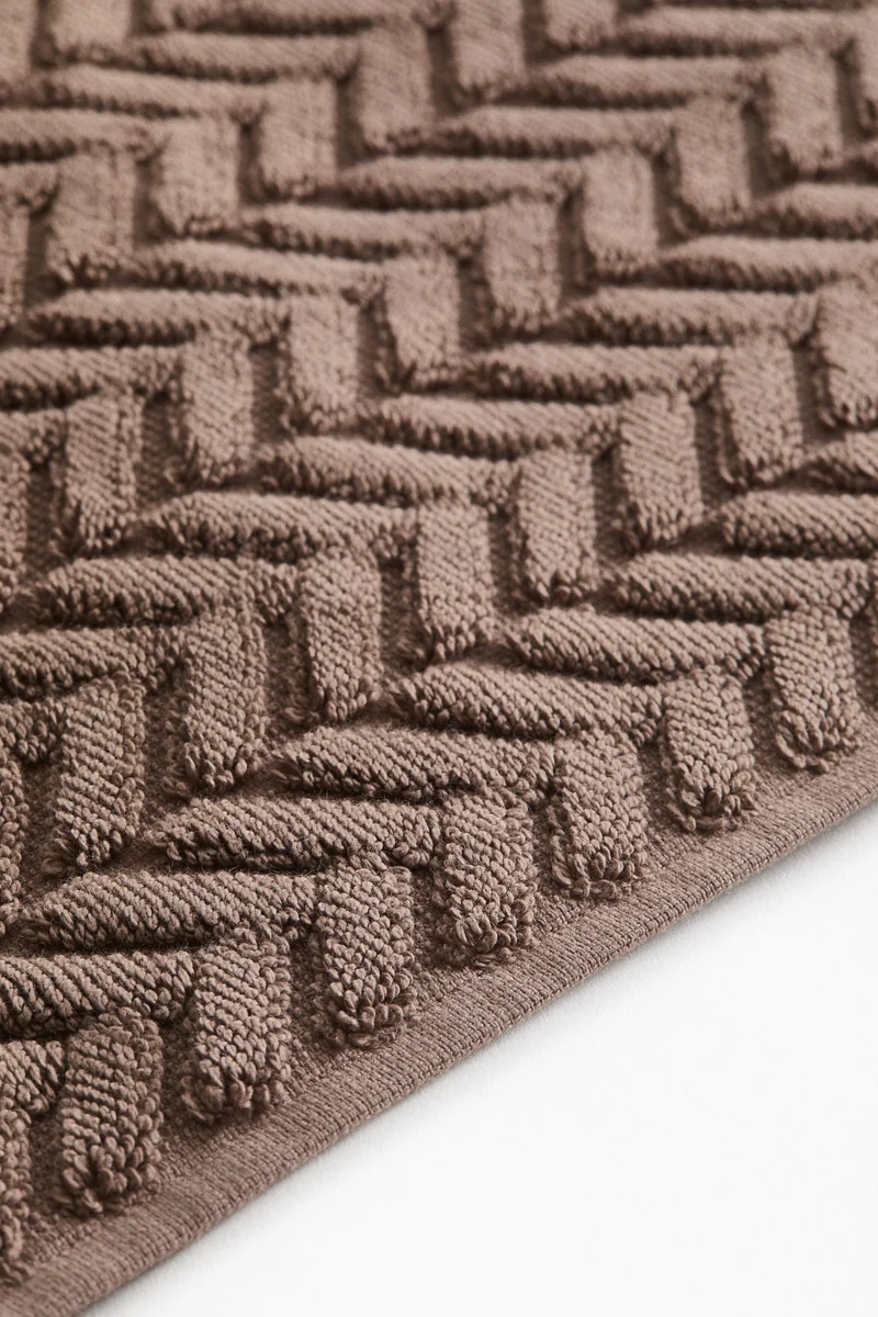H&M Textured bath mat