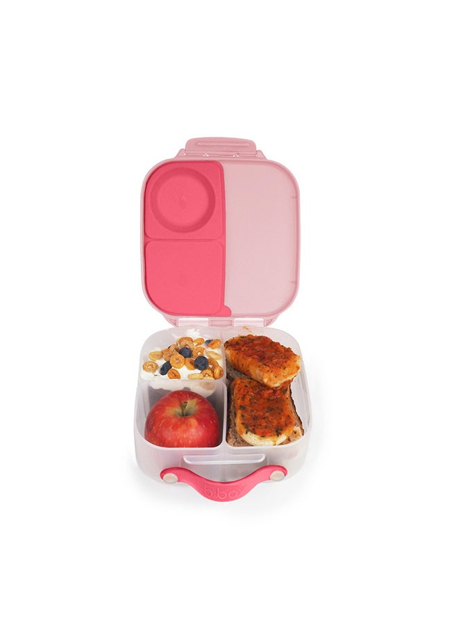 b.box Mini Lunchbox, Bento Box with 3 Compartments (2 Leakproof), Ideal for Toddlers, Kids Lunch & Snacks, Fits Whole Piece of Fruit, BPA Free - Image 1