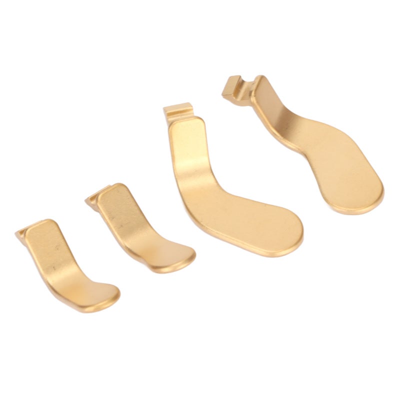 Metal Paddles 4-Piece Stainless Steel Set for Xbox One Elite Wireless Controller Series 2 - Interchangeable Gold Paddles with Simple No-Tool Replacement for Enhanced Gaming Control - Image 4