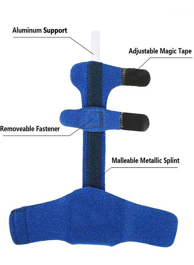 RAWAID Finger Extension Splint for Trigger Finger, Mallet Finger, Arthritis, Post-Surgery, Adjustable Finger Support Brace for All Fingers Left or Right Hand - Image 4