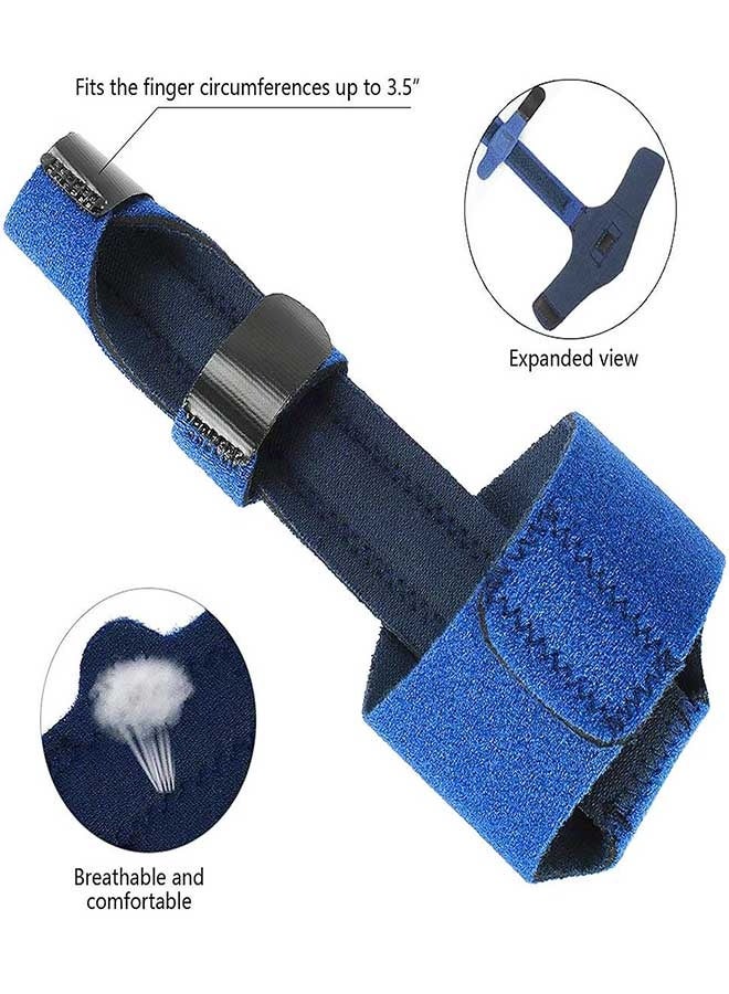 RAWAID Finger Extension Splint for Trigger Finger, Mallet Finger, Arthritis, Post-Surgery, Adjustable Finger Support Brace for All Fingers Left or Right Hand - Image 3