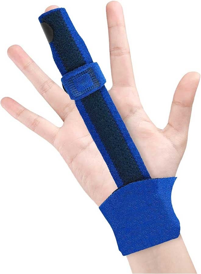 RAWAID Finger Extension Splint for Trigger Finger, Mallet Finger, Arthritis, Post-Surgery, Adjustable Finger Support Brace for All Fingers Left or Right Hand - Image 1