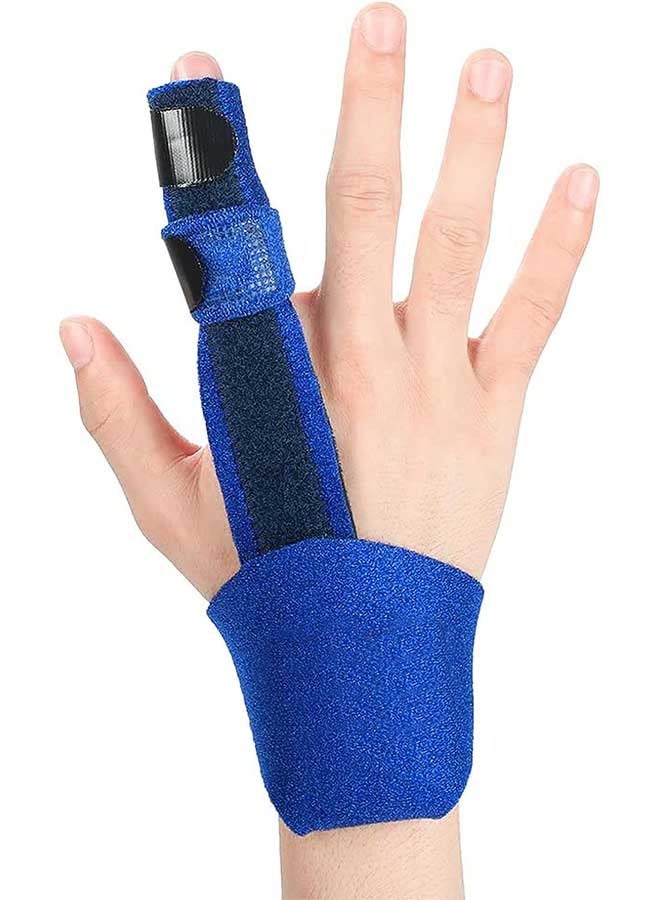 RAWAID Finger Extension Splint for Trigger Finger, Mallet Finger, Arthritis, Post-Surgery, Adjustable Finger Support Brace for All Fingers Left or Right Hand - Image 5