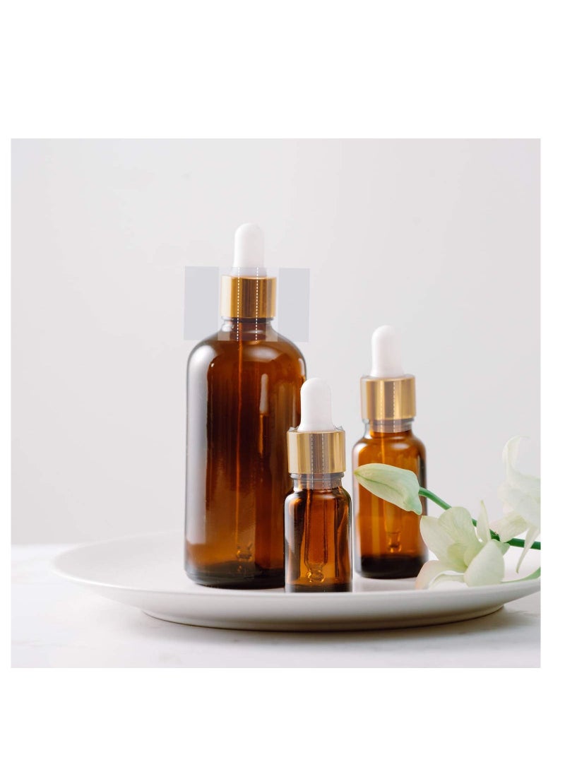 Excefore - Shrink Wrap Clear Perforated Bottle Shrink Bands for Essential Oil Bottle, Dropper Bottle and Test Tube Bottle Cap - Image 1