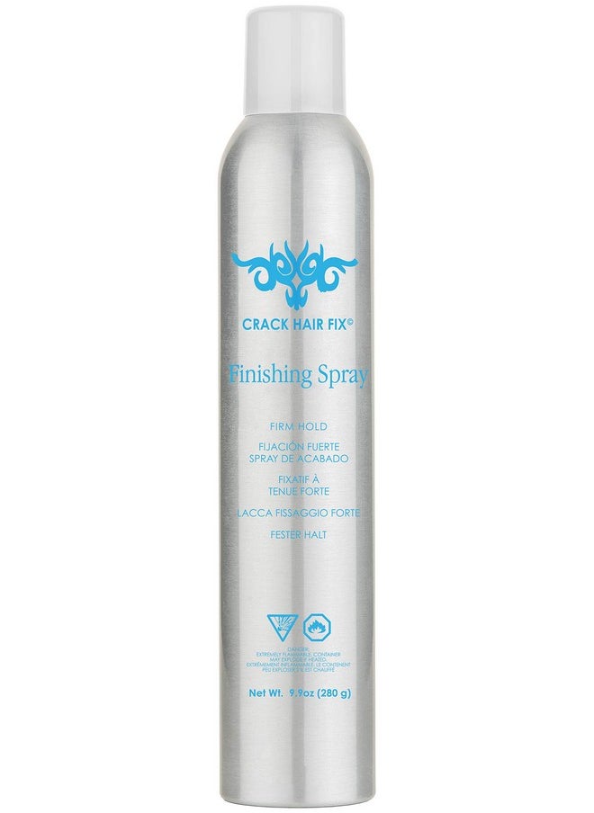Crack - Hair Fix Firm Hold Finishing Spray Wind And Humidityresistant Hold & High Shine For All Hair Types ( 10 Oz / 283 Gram ) - Image 1
