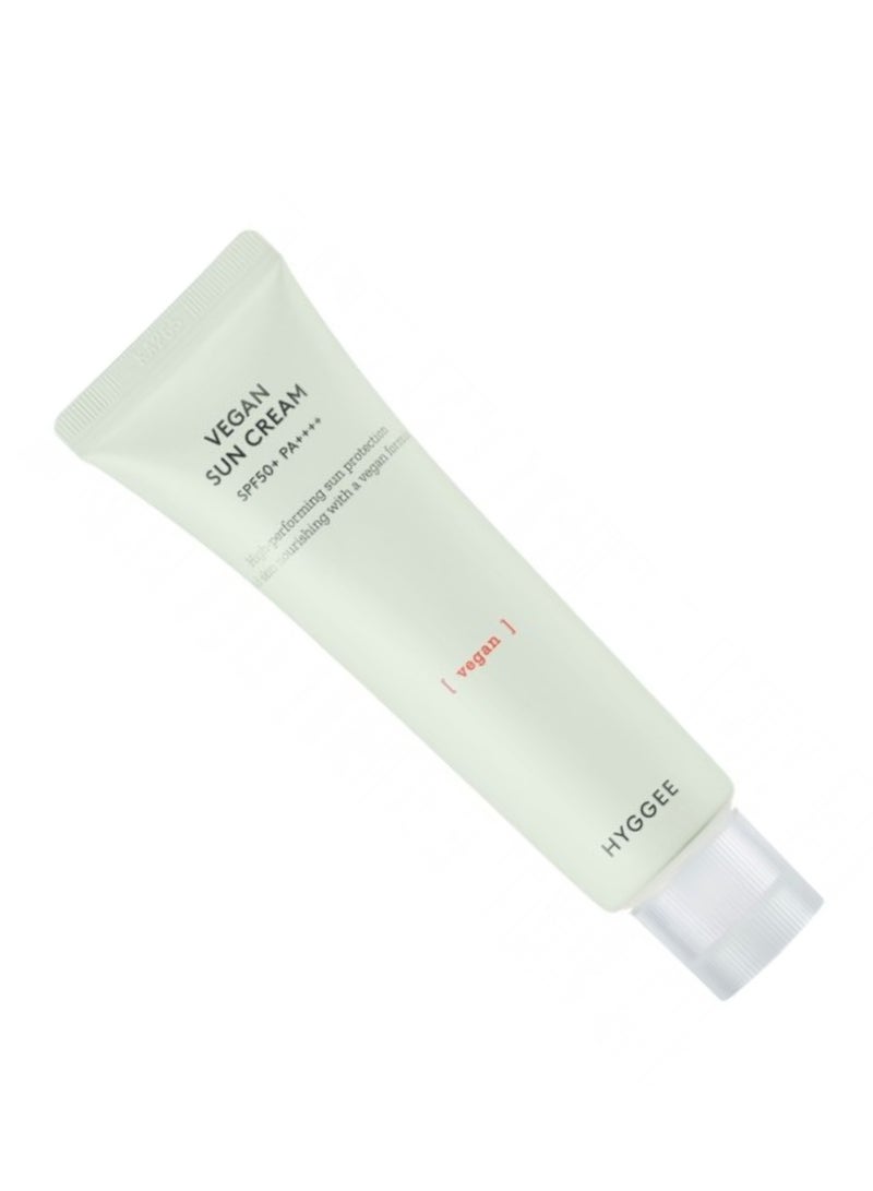 Hyggee Vegan Sun Cream Moisturizing SP50+ 50ml - Image 4