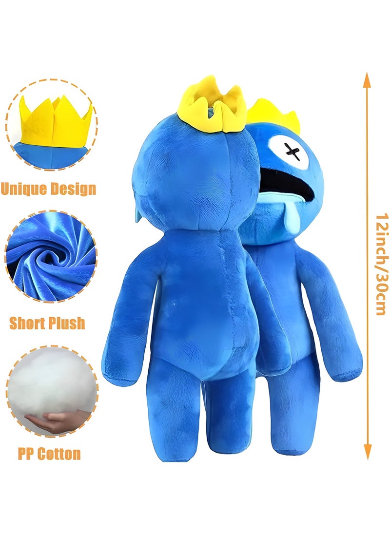 MAGIC VAULT Blue Plush Toy, 2023 New Horror Game Stuffed Animal Plush Toys for Boys Girls Doll Thanksgiving Birthday Party Favor Best Gift  - Image 3