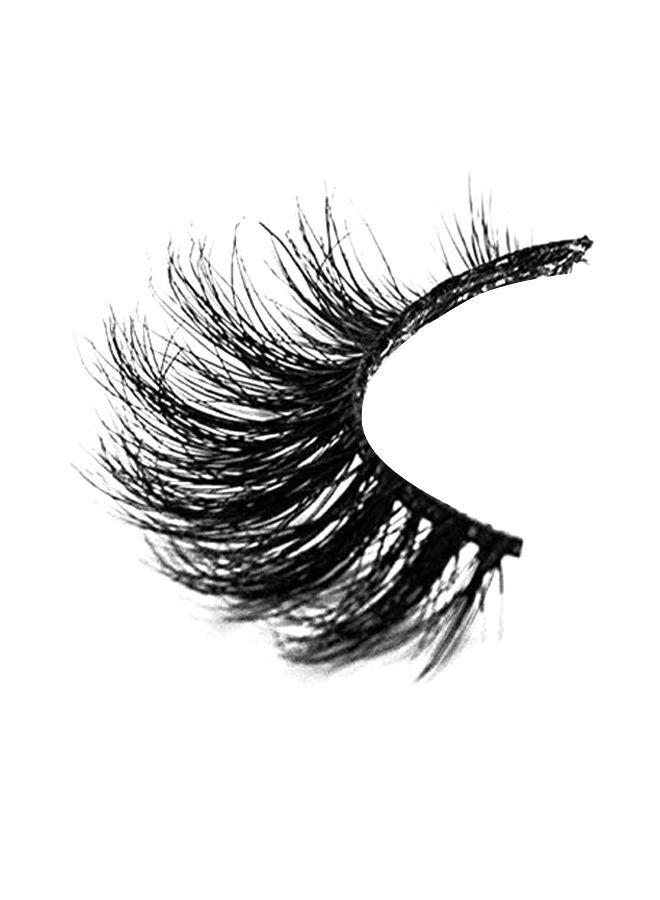 نيبمينينت مجموعة أداة ثني الرموش الصناعية السميكة والثلاثية الأبعاد للنساء من قطعتين أسود - Image 3