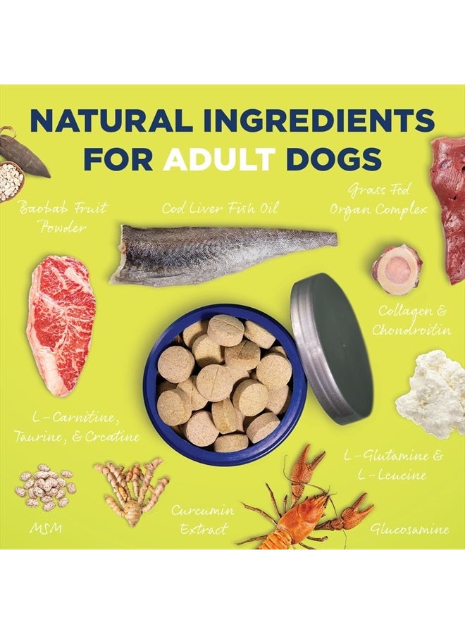 Vetericyn All-in 1 Multifunctional Dog Supplement | Digestive Enzymes + Glucosamine and Chondroitin for Bone and Joint Support + Vitamins, Antioxidants, Prebiotics, Probiotics, and Omegas. 90 Count - Image 4