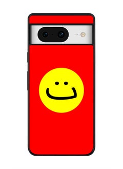 Rugged Black Edge case for Google Pixel 8, Custom Slim fit Flexible Anti Drop Thin Phone Case Cover - Ta Smile