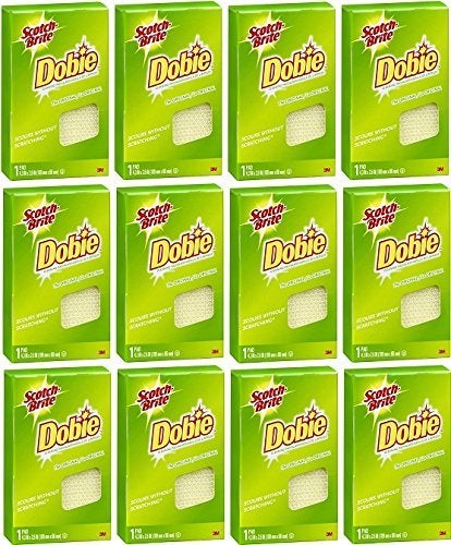 3M ScotchBrite Cleaning Pads Dobie 12Pack - Image 2