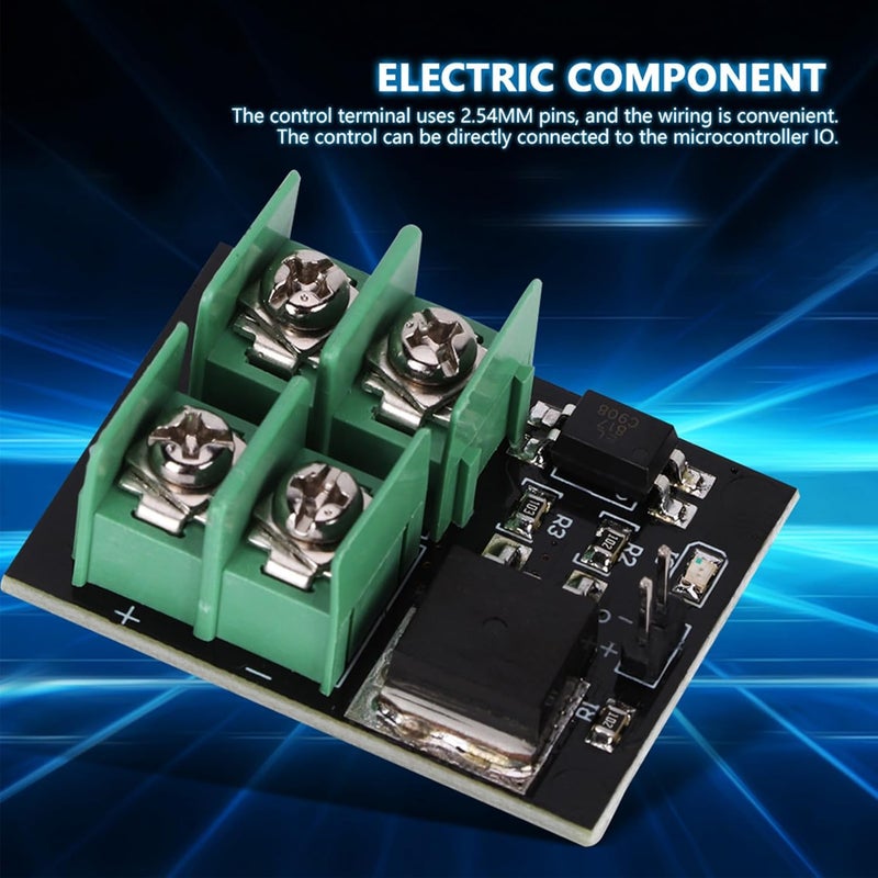 Wal front MOSFET Switch Module DC 3.3-12V Control 5-36V Output 22A High Current Field Effect Transistor Module for Motor LED Speed PWM Control (1) - Image 4