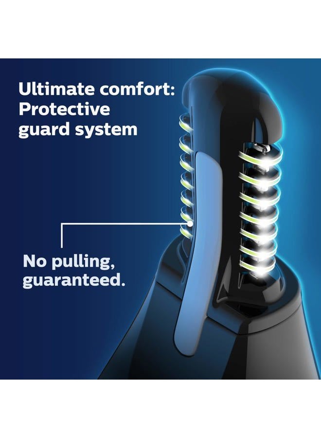 Norelco Philips Nose Trimmer 5000 for Nose, Ears, Eyebrows Trimming Kit, NT5600/62 - Image 2