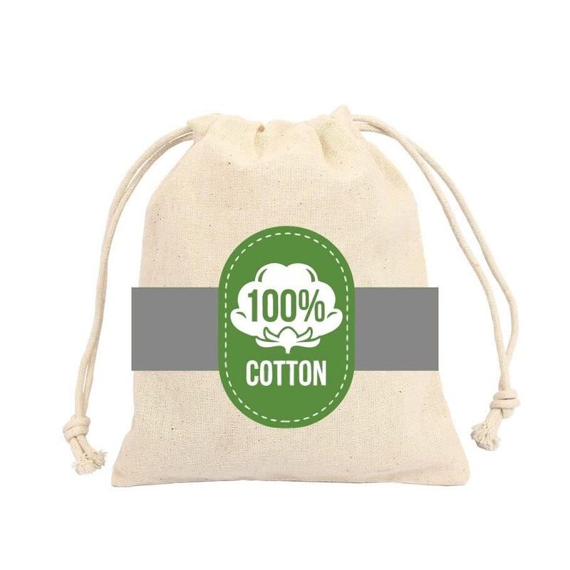 Mayatras The Cotton laundry bag for clothesEcofriendly 100 pure cotton drawstring bag Travel organizer Hanging Laundry Bag Foldable and Washable Large size 35 x 28 inches Pack Of 6  - Image 3