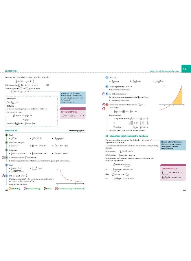 Collins Edexcel A-Level Mathematics - Edexcel A-Level Mathematics Student Book Year 2  - Image 5