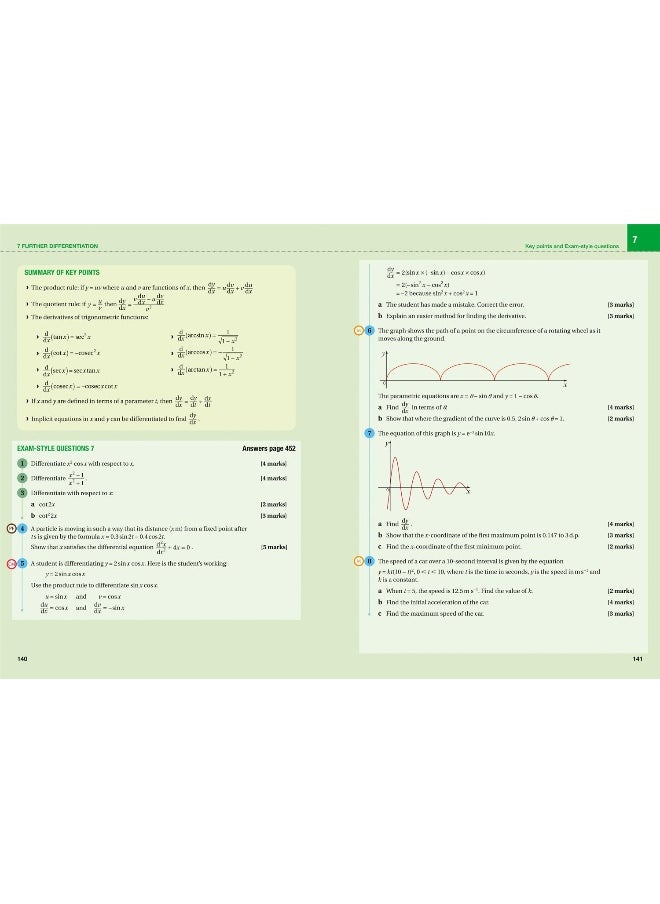 Collins Edexcel A-Level Mathematics - Edexcel A-Level Mathematics Student Book Year 2  - Image 4