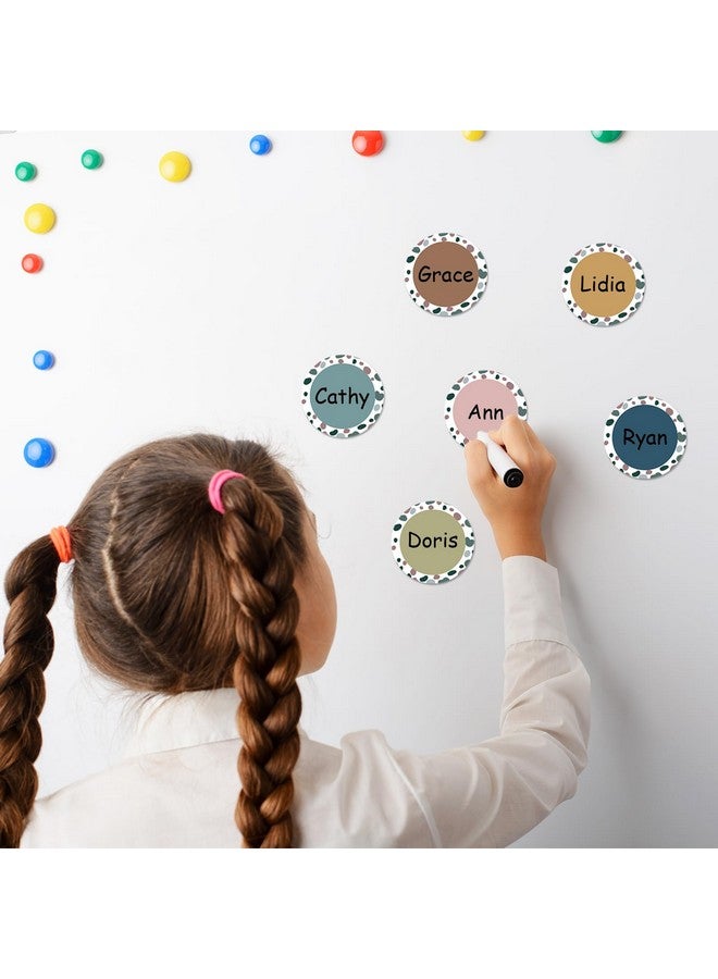 وولاين 50 قطعة من ملصقات مغناطيسية بأرقام بوهو 0-36 مع لمسات تقويم فارغة قابلة للكتابة عليها للمدرسة والمنزل والسبورة البيضاء ومستلزمات دراسة الرياضيات والحساب - Image 5
