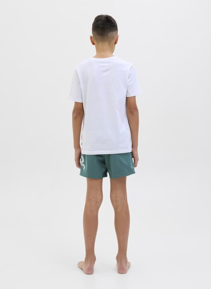 جاك وجونز جونيور شورت سباحة بشعار للأطفال - Image 2