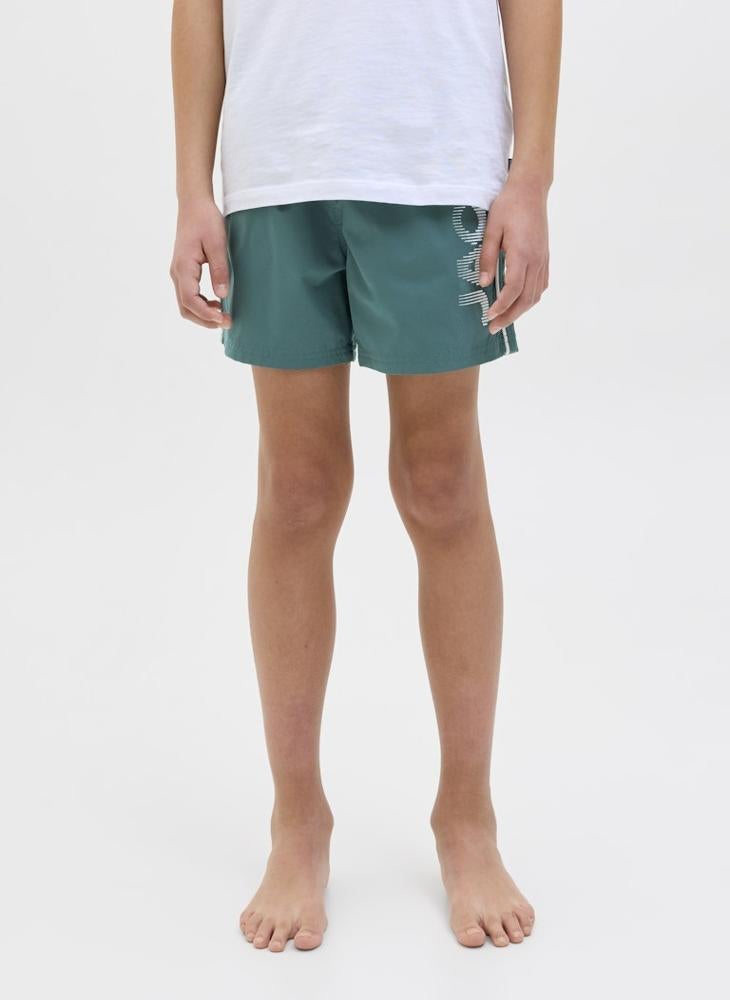 جاك وجونز جونيور شورت سباحة بشعار للأطفال - Image 1